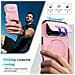 Custodia Magnetica A Libro 2-in-1 Compatibile Con Iphone 17 - Antiurto E Dissipazione Del Calore Pink - Foto miniatura 6