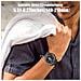 Cinturino In Pelle A Sgancio Rapido Da 22 Mm Compatibile Con Garmin Fenix 8/7/6/5/935 Series Black - Foto miniatura 3