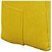 Cuscino per Schiena Giallo 160 x 24 x 50 cm Velluto - Foto miniatura 9