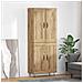 Credenza Rovere artigianale 69,5 x 34 x 180 cm - Foto miniatura 2