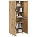 Credenza Rovere artigianale 69,5 x 34 x 180 cm - Foto miniatura 3
