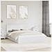 Letto con Contenitore Bianco 160 x 200 cm Legno multistrato - Foto miniatura 2