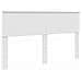 Letto con Contenitore Bianco 160 x 200 cm Legno multistrato - Foto miniatura 7