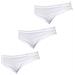 Pack-3 Mutandine Da Donna A Vita Media Con Fodera Interna 1031184 - Foto miniatura 1