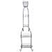 Espositore In Metallo Con 4 Ripiani Cm Grigio 73,03x48,9x188,6h - Foto miniatura 5