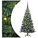 Albero di Natale con 150 LED con supporto Verde 120 cm PVC - Foto miniatura 1