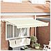 Tenda Retrattile Crema 250 x 200 cm Poliestere e Metallo - Foto miniatura 2