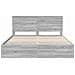 Struttura del letto con cassetto Grigio Sonoma 180 x 200 cm - Foto miniatura 8