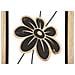 Decorazione In Metallo 3d Fiori 47-marrone-metallo-26x2,5x60 Cm - Foto miniatura 2