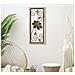 Decorazione In Metallo 3d Fiori 47-marrone-metallo-26x2,5x60 Cm - Foto miniatura 5