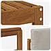 Set di divani da esterno 6 pcs Grigio Naturale e Chiaro - Foto miniatura 5