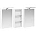 Set di Armadi da Bagno con porta 3 pcs 110 x 10,5 x 60,5 cm - Foto miniatura 5