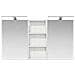 Set di Armadi da Bagno con porta 3 pcs 110 x 10,5 x 60,5 cm - Foto miniatura 6