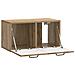 Mobile Porta TV da Muro Rovere Artigianale 59,5 x 31 x 30 cm - Foto miniatura 3