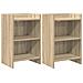Comodini 2 pcs Rovere Sonoma 40 x 30 x 60 cm - Foto miniatura 1