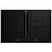 HIXI 84700 UF: Piano a Induzione con Cappa Integrata, 4 Zone con 1 Sezione IndyFlex, 80 cm - Foto miniatura 1