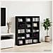 Mobile per CD Rovere Nero 96 x 23,5 x 97,5 cm - Foto miniatura 2