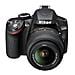 D3200 Nero Kit 18-55 VR + SD Lexar 8 GB Sensore CMOS Risoluzione 24,2 Mpx Processore EXPEED 3 Display 3" Filmati Full HD - Foto miniatura 8
