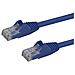 Cavo patch antigroviglio UTP RJ45 Cat6 Gigabit blu 1m - Cavo patch 1 m - Foto miniatura 1