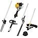 DECESPUGLIATORE Mod. MULTI CUTTER 33 E (4in1) 33CC EURO2 - Foto miniatura 2