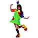 Costume Da Clown Per Donna Con Cerchietto Taglia Unica - Foto miniatura 1