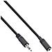 cavo audio, jack 2,5mm maschio a jack 3,5mm femmina, tricanale 4pin, 3m - Foto miniatura 1