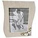 Portafoto Shabby Chic Onda Tortora 12 X 17 Per Interno Camera Cameretta Salotto Ingresso Cucina Mensola Cornice - Foto miniatura 1