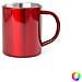 Cottura Bigbuy Tazza In Acciaio Inox (280 Ml), Bicolore 144.656. - Foto miniatura 1