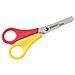 Forbici Per Mancini New Eco Home Per Bambini Acciaio Inox Giallo / rosso 13 Cm - R054615 - Foto miniatura 1
