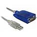 Adapter Usb Type-a To Serial Rs-422/485 Db9 With Surge Protection 600 W And Extended Temperature Range - Serieller Adapter - Usb2.0 - Rs-422/485 - Blau (64055)  - Foto miniatura 3