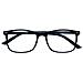 Occhiali Da Lettura Nero Unisex - Modello 31z-b24-blk Diottria +1.00 - Foto miniatura 1