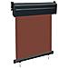 Tendalino Laterale per Balcone 65x250 cm Marrone - Foto miniatura 2