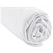 Lenzuolo Con Angoli In Bambù Letto Matrimoniale 140x190 / 140x200 Cm - Bianco - Foto miniatura 4