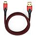 Evolution C3 3m USB A USB C Nero, Rosso cavo USB - Foto miniatura 1