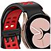 Bracciale Per Galaxy Watch 115mm S /m Extreme Sport Edition In Silicone, Nero / Rosso - Foto miniatura 6