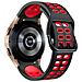 Bracciale Per Galaxy Watch 115mm S /m Extreme Sport Edition In Silicone, Nero / Rosso - Foto miniatura 8