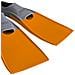 Long Blade Rubber Fins 27/29 Arancione - Foto miniatura 2
