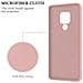Custodia Compatibile Con Huawei Mate 20 In Liquid Rosa - Coperchio Protettivo In Silicone Tpu Flessibile Con Anello - Foto miniatura 5