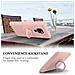Custodia Compatibile Con Huawei Mate 20 In Liquid Rosa - Coperchio Protettivo In Silicone Tpu Flessibile Con Anello - Foto miniatura 7