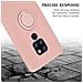 Custodia Compatibile Con Huawei Mate 20 In Liquid Rosa - Coperchio Protettivo In Silicone Tpu Flessibile Con Anello - Foto miniatura 8
