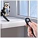 Telecomando Bluetooth Smartphone Attivatore Foto A Distanza Design Compatto - Foto miniatura 3