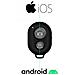 Telecomando Bluetooth Smartphone Attivatore Foto A Distanza Design Compatto - Foto miniatura 5