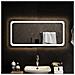 Specchio Da Bagno Con Luci Led 100x50 Cm - Foto miniatura 1