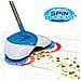 Scopa Rotante - - Hurricane Spin Broom™ - Blu E Bianco - Adulto - Leggera E Senza Fili - Foto miniatura 1