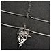 Collana Con Pendente Lupo Silver - Foto miniatura 2