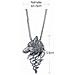 Collana Con Pendente Lupo Silver - Foto miniatura 4