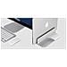 Supporto Verticale Mtower per Per Macbook /Macbook Pro / Laptop Colore Grigio - Foto miniatura 3