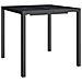 Tavolo Da Giardino Antracite 80x80x72 Cm Acciaio - Foto miniatura 2