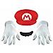 Costume Per Adulti Nintendo Super Mario 3 Pezzi - Foto miniatura 1