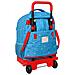 Trolley Per La Scuola Superthings Rescue Force 33 X 45 X 22 Cm Azzurro - Foto miniatura 3
